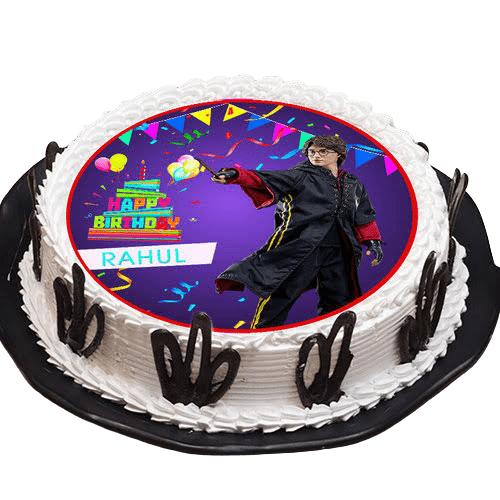 Birthday Photo cake