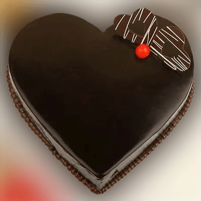 Chocolate Truffle Heart Shape