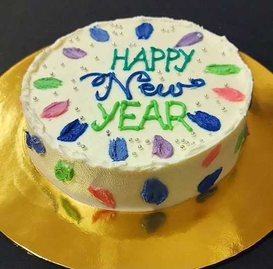 New year 2022 cake