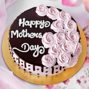 Mother's Day Chocolate Strawberry Cake