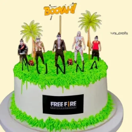 Free fire Designer cake