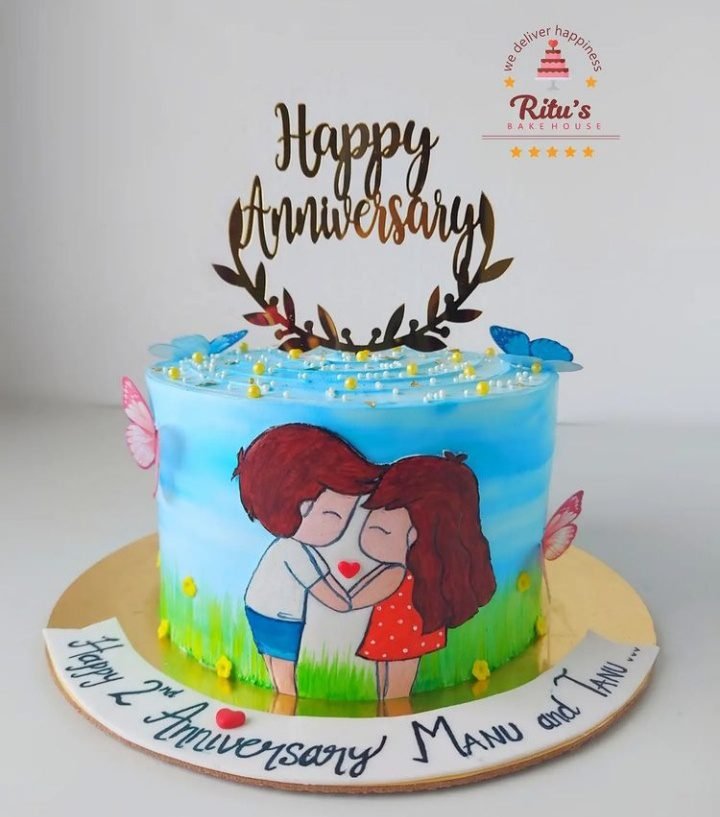 Wedding anniversary cake HD wallpapers | Pxfuel