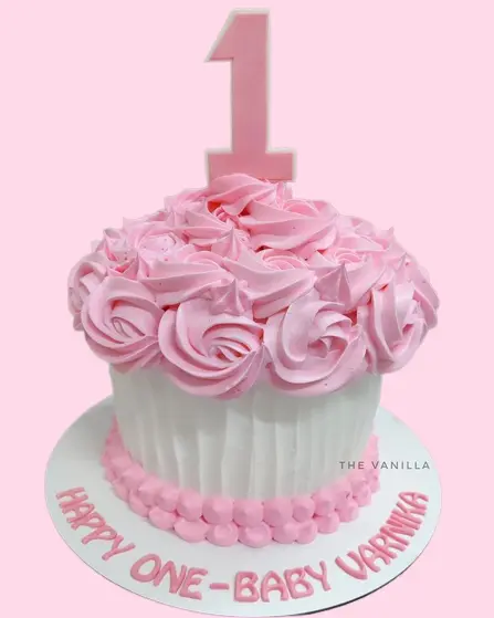 1st Birthday Pinko Cake