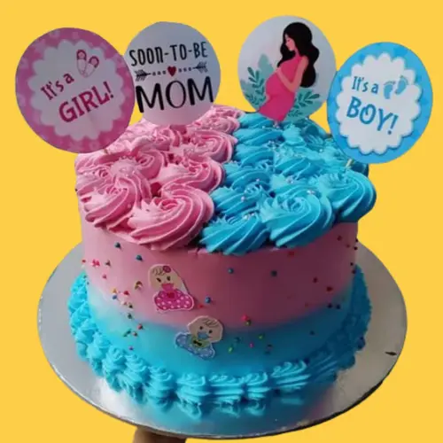 Delicious Baby shower cake