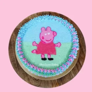 Designer Peppa Pig Cake