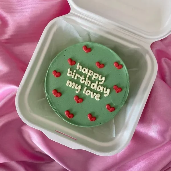Birthday Surprise Bento Cake