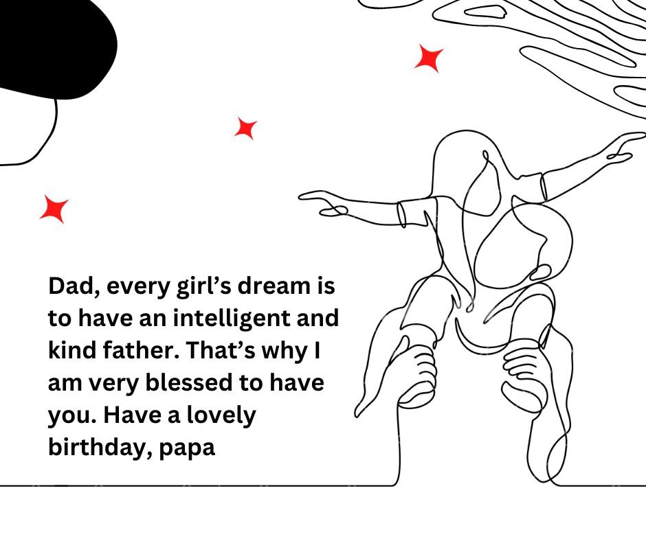 Birthday Wishes For Dad From Daughter Messages - Kekmart