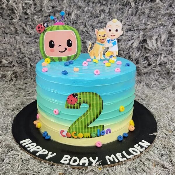 Cocomelon Theme Cake - Kekmart