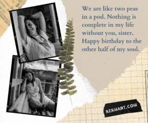 Happy birthday wishes for Elder Sister