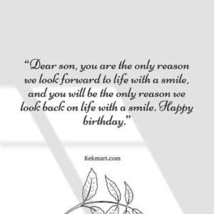 Heart Touching Birthday Quotes for son