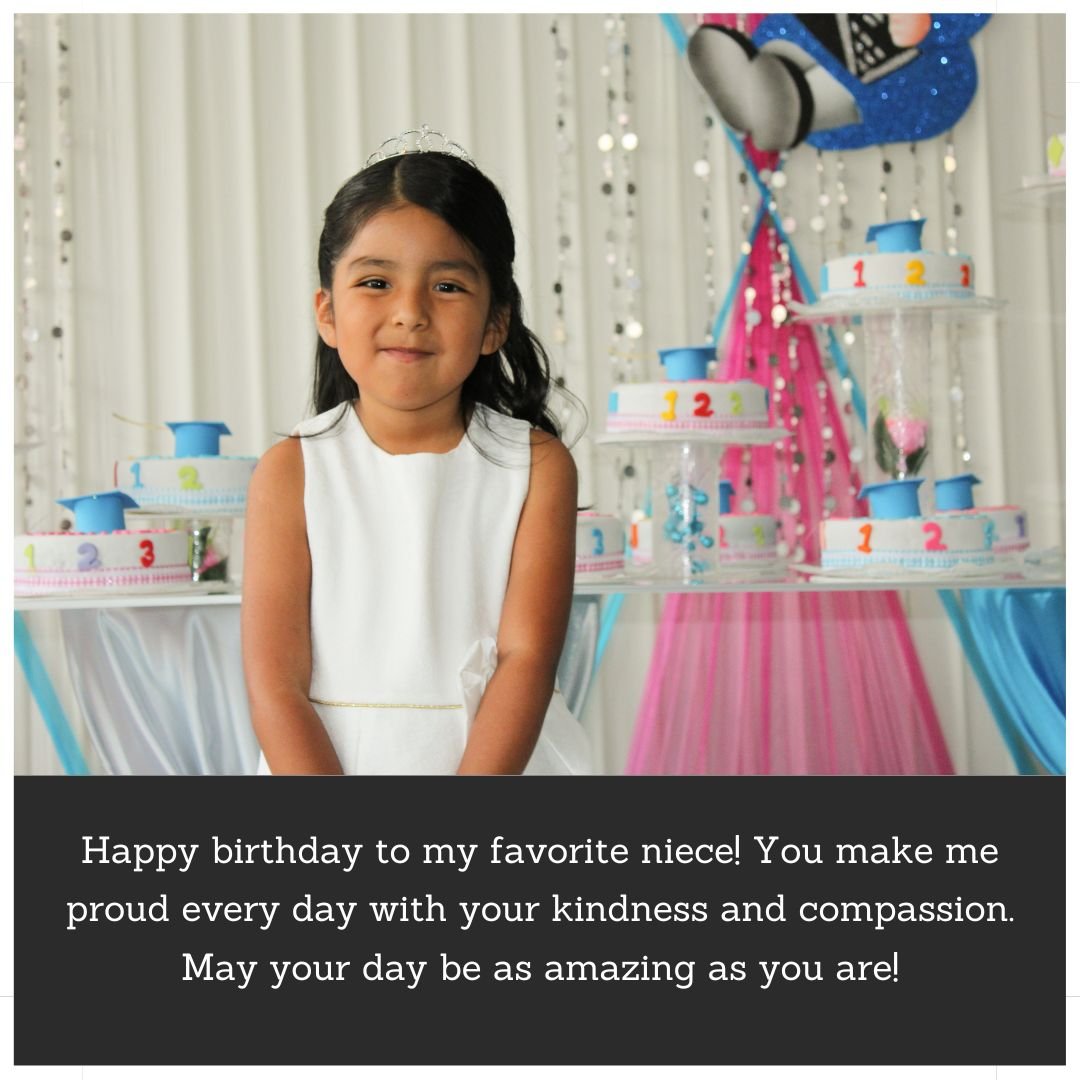 Birthday Wishes for Niece from Aunt