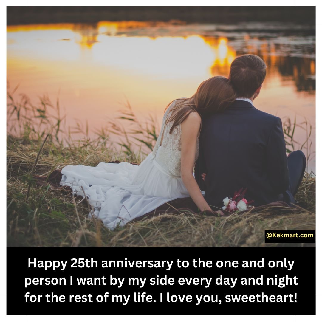 Happy 25th Anniversary Wishes