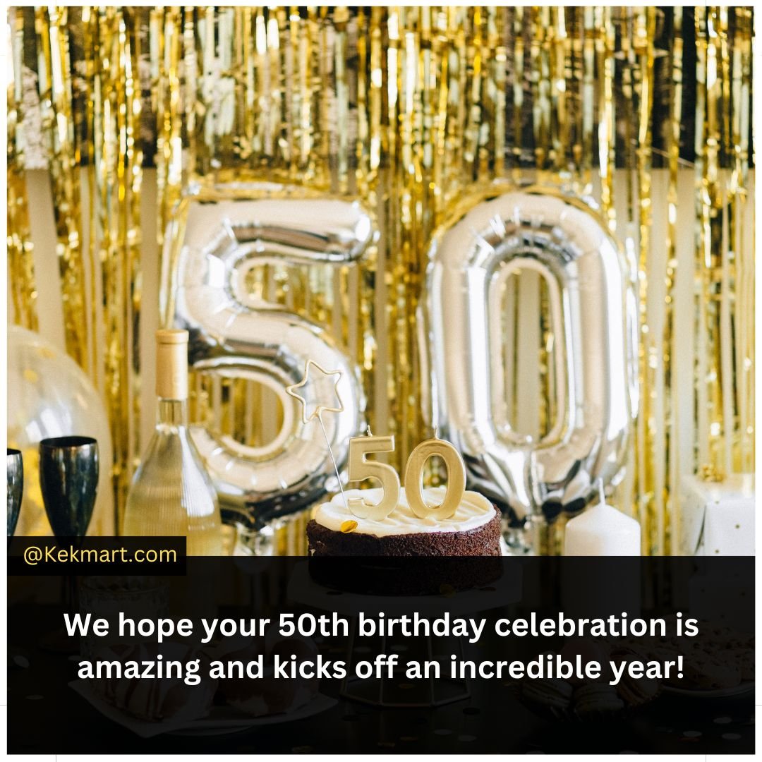 50th Birthday Wishes