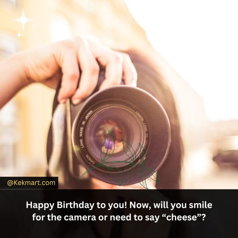 Birthday Wishes for Photographer