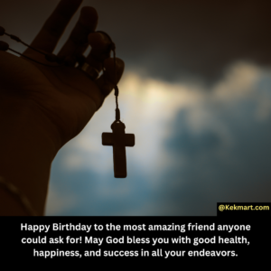Christian Birthday Wishes for Friend