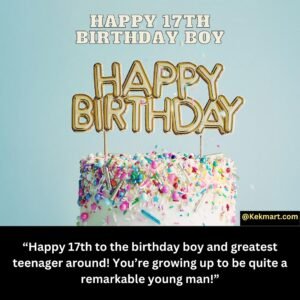 Happy 17th Birthday Boy