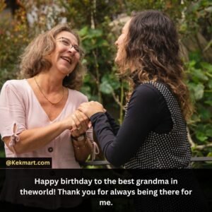 Birthday Wishes for Grandma from Granddaughter