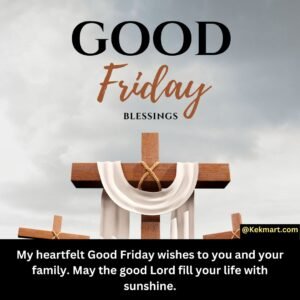 Good Friday Message