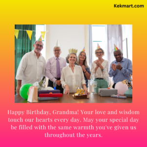 Touching Birthday Wishes for Grandmother