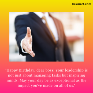 Funny Heart Touching Birthday Wishes for Boss