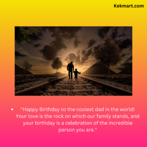 Special Birthday Wishes For Dad