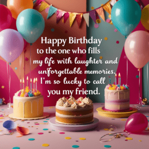 Happy Birthday Message for Friends