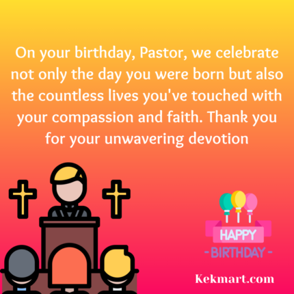 101+ Heartfelt Birthday Wishes For Pastor - Kekmart