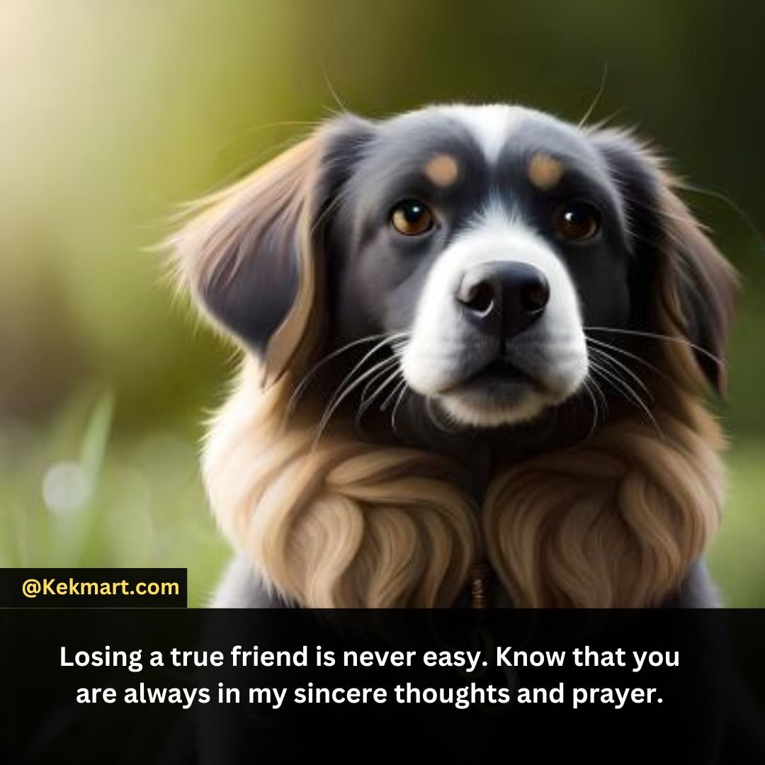 Sympathy Message for Loss of Pet Dog