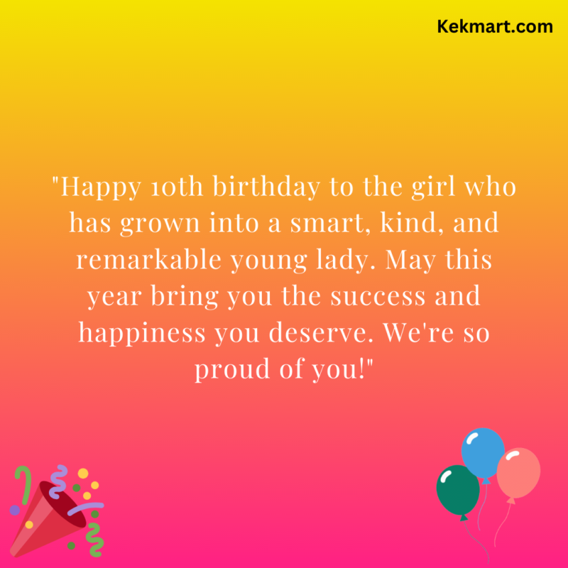 10th Birthday Wishes for Daughter (5)
