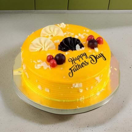 father's day mango cake