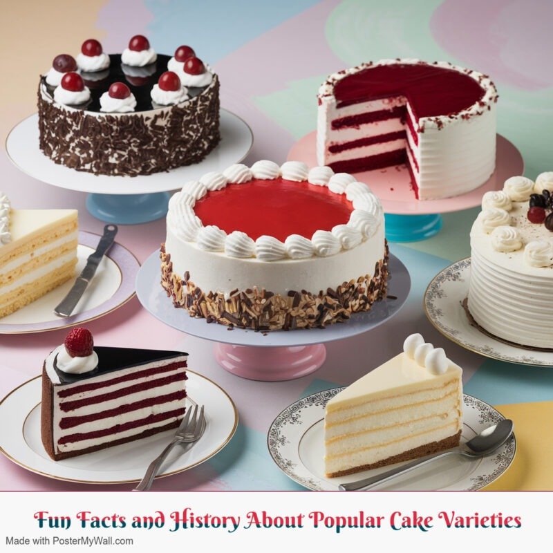 Fun Facts and History About Popular Cake Varieties