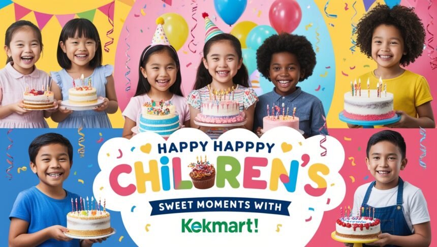 5 Creative Ways To Celebrate Children’s Day With Kekmart Cakes - Kekmart