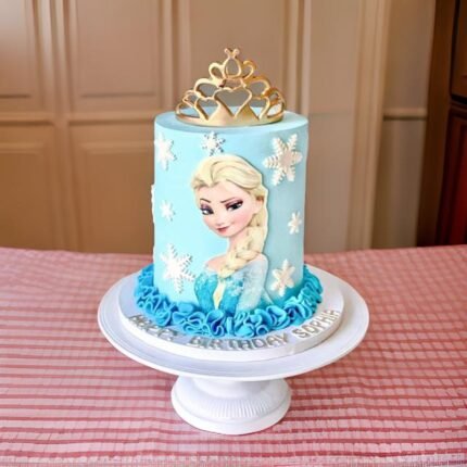 Elsa Theme Cake