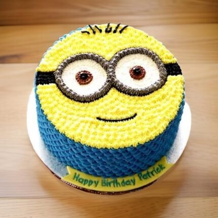 Minion Theme Cake