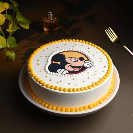 Mickey Mouse Photo Cake